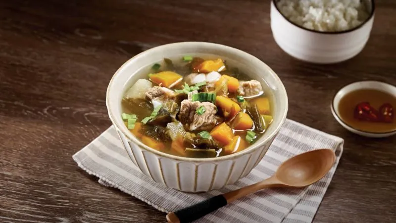 Cách nấu canh rong biển Nhật kết hợp bí đỏ bổ dưỡng