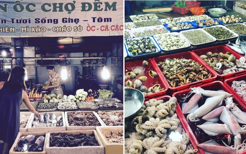 Chợ đêm hải sản