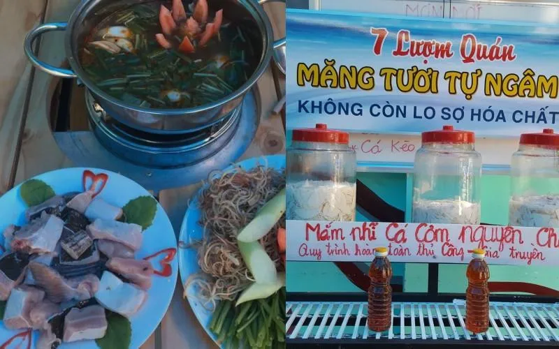 Quán 7 Lượm nhất định là quán mà bạn phải ghé để ăn được cá đuối đúng điệu