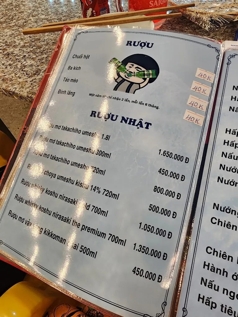 Quán Sói Biển phong cách bình dân