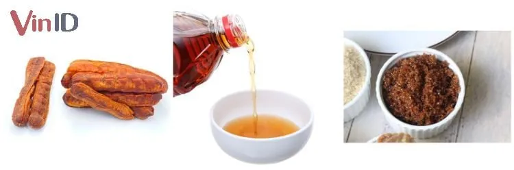 Nguyên liệu để làm nước mắm me chấm xoài