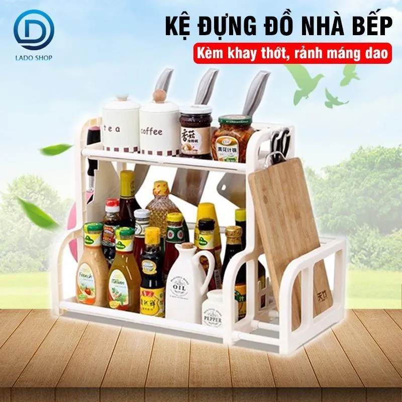 Kệ đa năng 3623 với thiết kế tối ưu không gian bếp, bao gồm rãnh dao và khay đựng thịt có hệ thống thoát nước