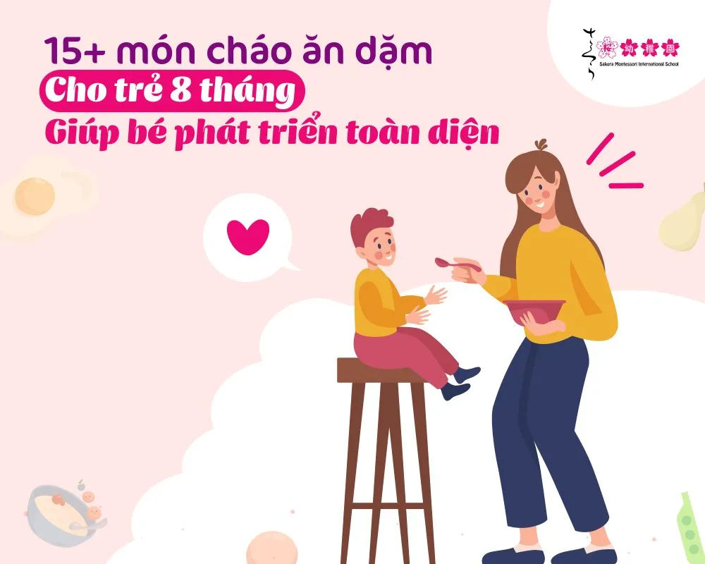 Hướng dẫn cách nấu cháo dinh dưỡng cho bé 8 tháng tuổi thơm ngon