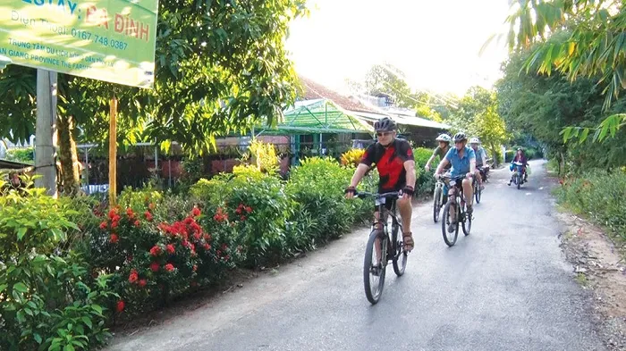 Vẻ đẹp bình dị của Cù Lao Ông Hổ tại thành phố Long Xuyên