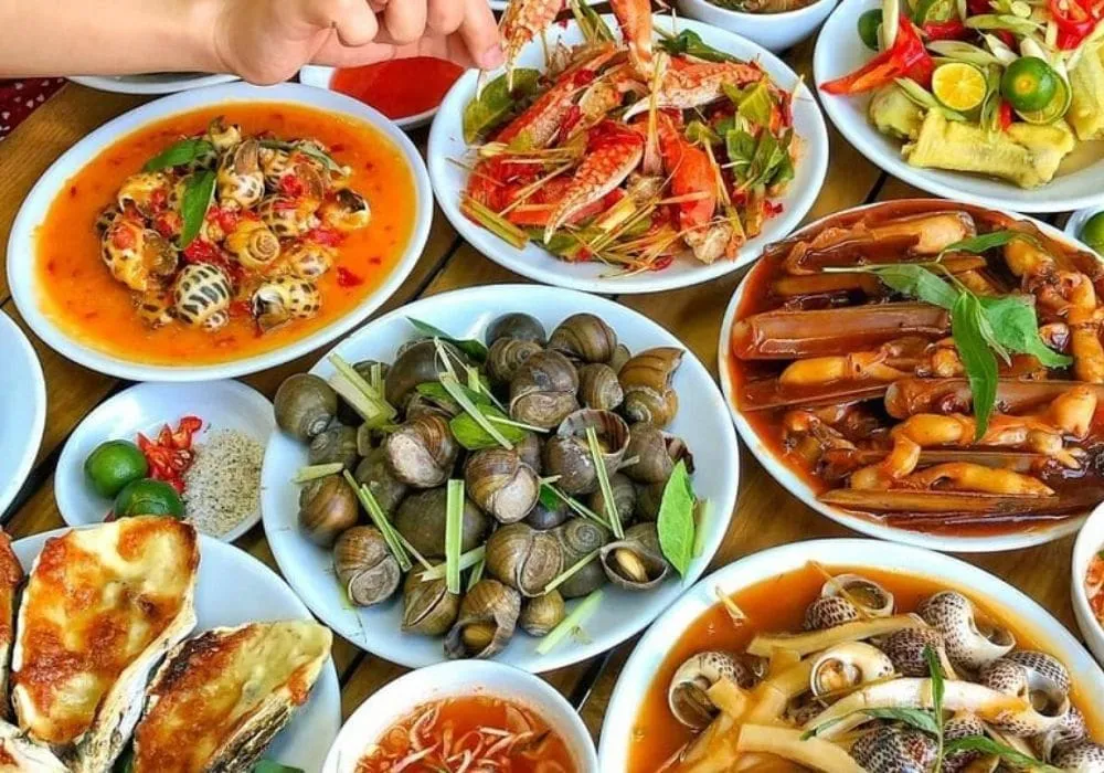 Những món ốc được yêu thích nhất tại Link Ốc