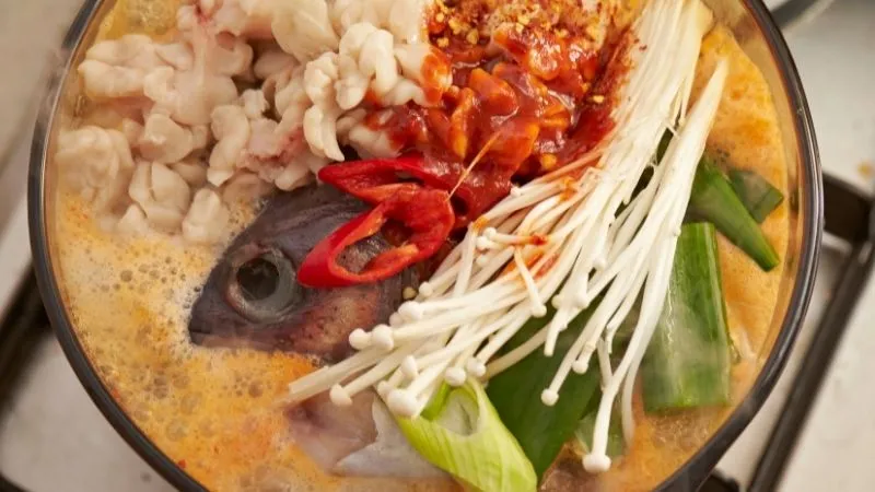 Nồi lẩu Thái cá diêu hồng thanh đạm và bổ dưỡng