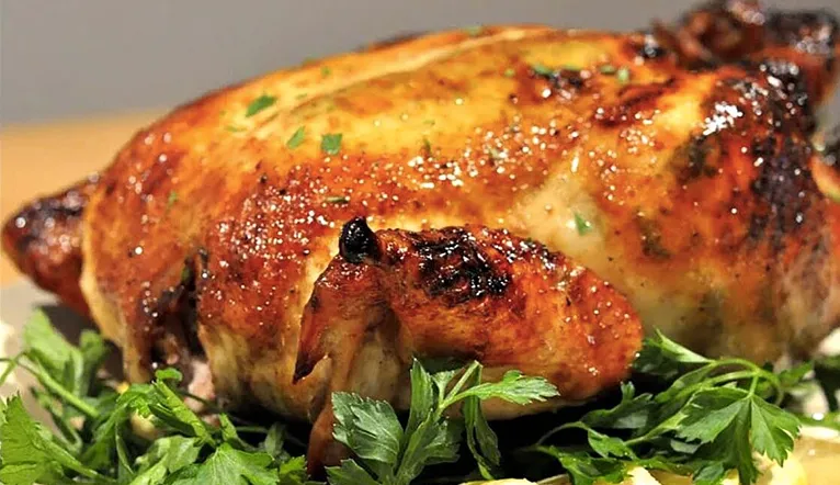 Gà nướng muối ớt