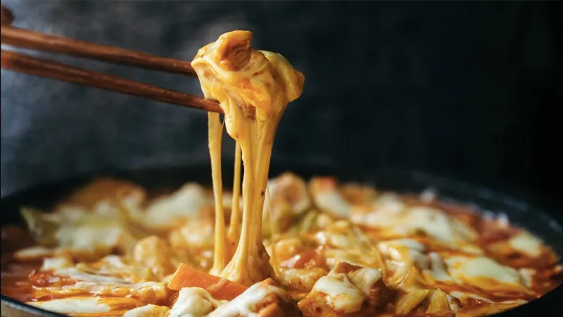 Gà nướng phô mai Hàn Quốc