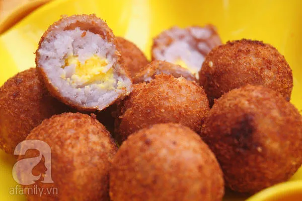 Món bánh khoai môn ít nơi bán