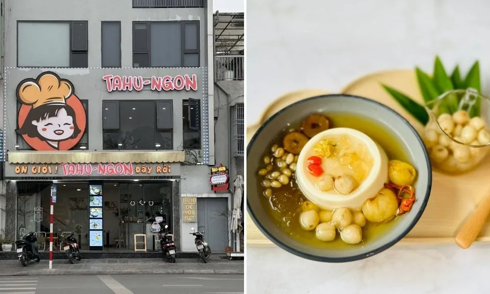 Vừa ăn chè, vừa ngắm đường phố tại Quán chè ăn giỏi Tahu Ngon Đây rồi