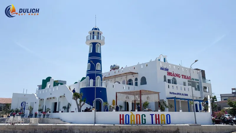 Hoàng Thao Seaview với hải sản tươi sống