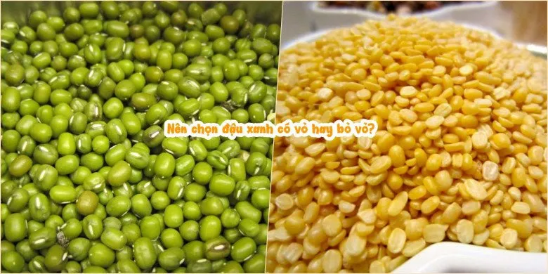 Cách nấu chè đậu xanh ngon cần bắt đầu từ việc chọn những hạt đậu xanh đều và bóng