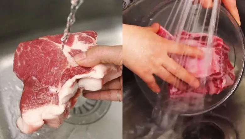 Sơ chế khoai môn và sườn bò cho món lẩu thơm bùi