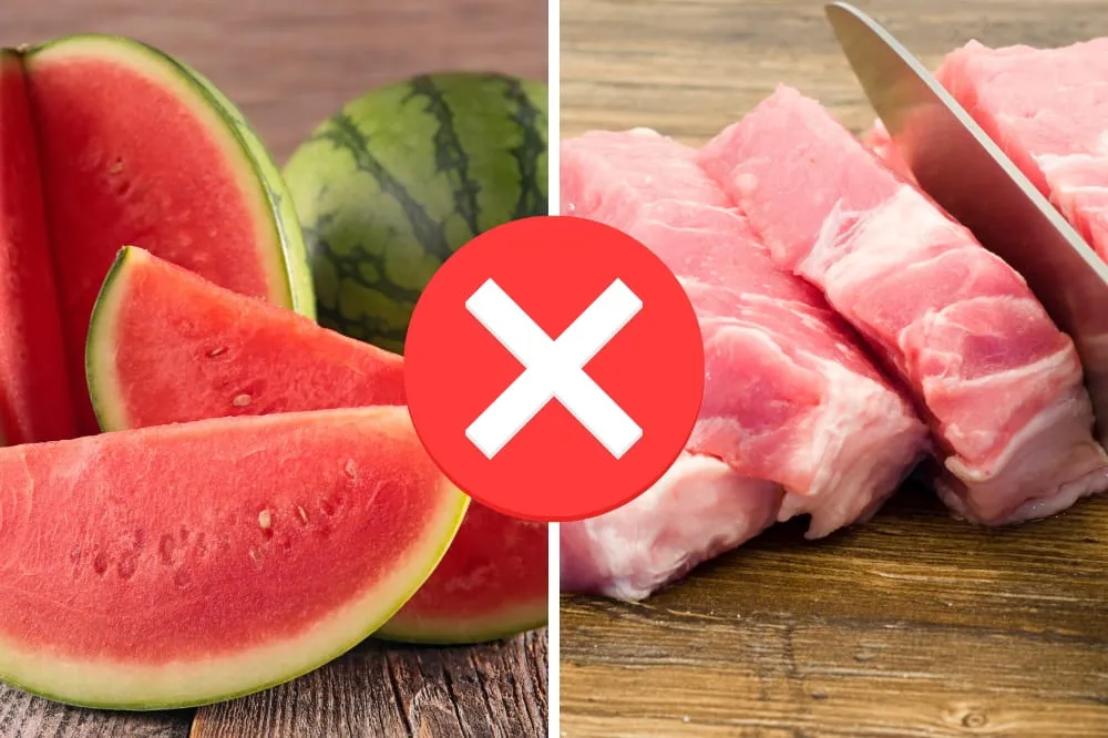 những món kỵ nhau cho bé ăn dặm