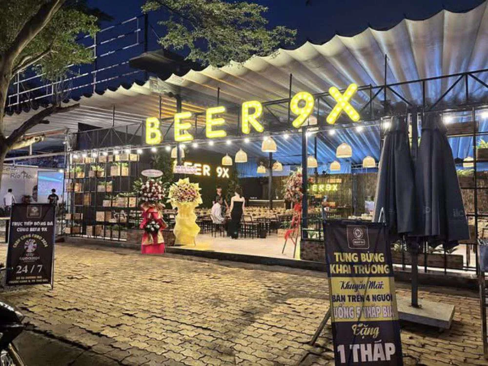 Tiệc tùng sôi động tại BEER 9X Quận 9