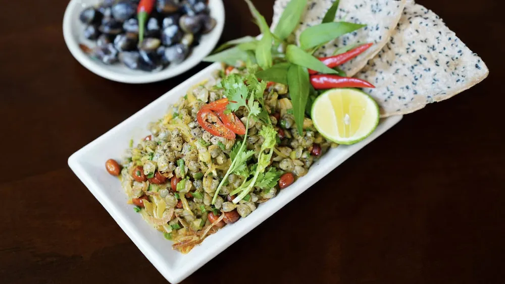 Bánh đa hến tại Minh - Món Huế