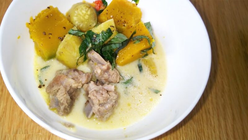 Cách Nấu Canh Bí Đỏ Hầm Dừa Thơm Béo, Ngọt Bùi Chuẩn Vị