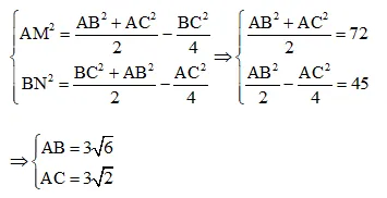 Bài toán tam giác vuông