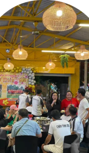 Không gian phòng lạnh