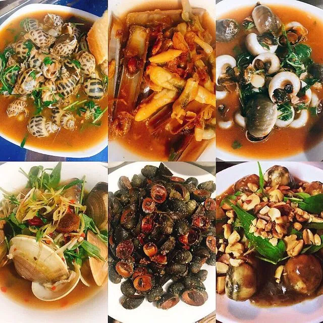 Hải sản đa dạng tại Lê Thanh Nghị