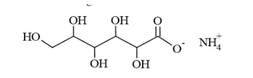 Ammonium gluconate CH2OH(CHOH)4COONH4 là gì
