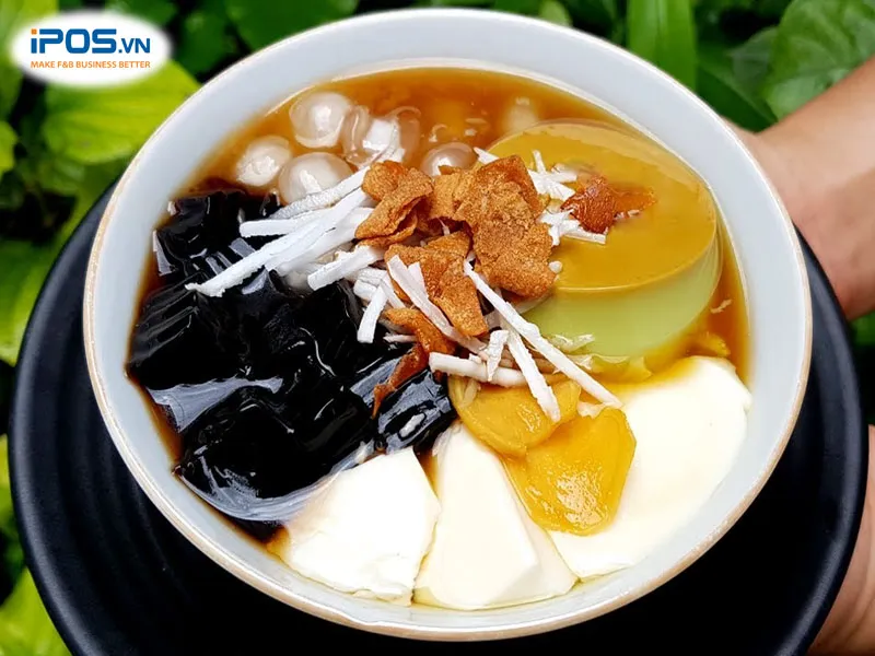 Chè và tào phớ giải nhiệt - thực đơn bán đồ ăn vặt online hè