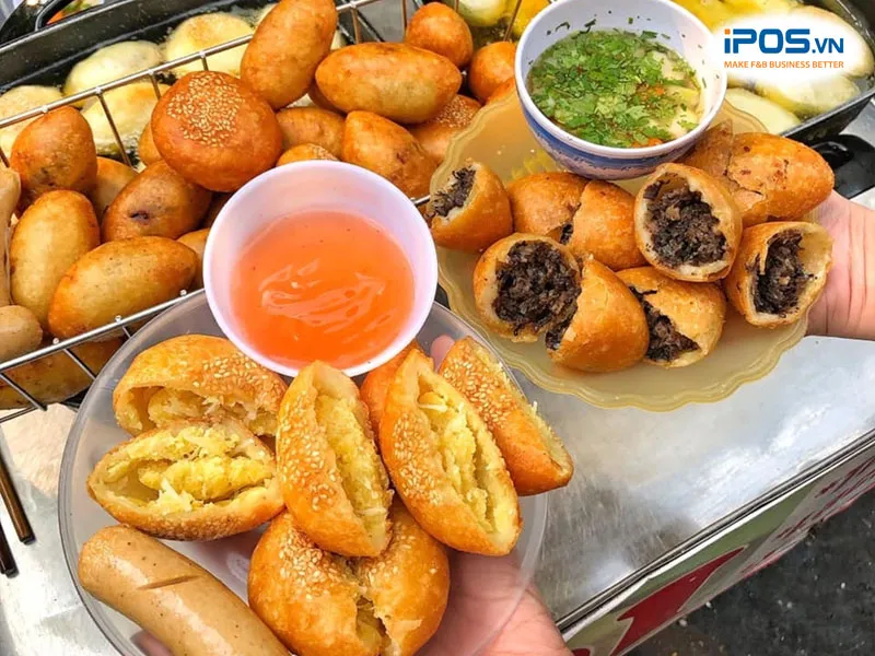 Các loại bánh rán truyền thống trong kinh doanh đồ ăn online