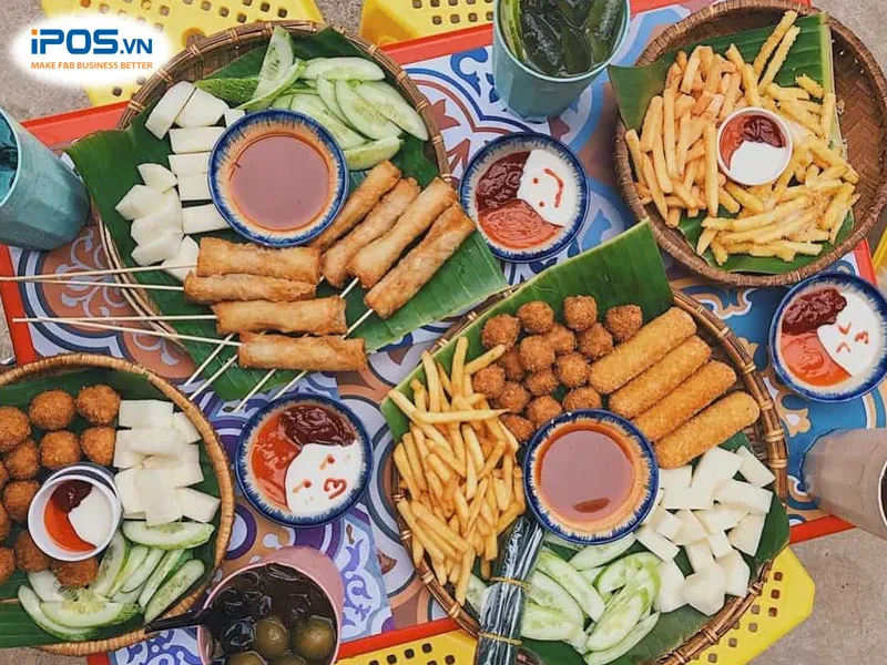 Mẹt quà vặt tổng hợp - ý tưởng bán đồ ăn vặt online mới