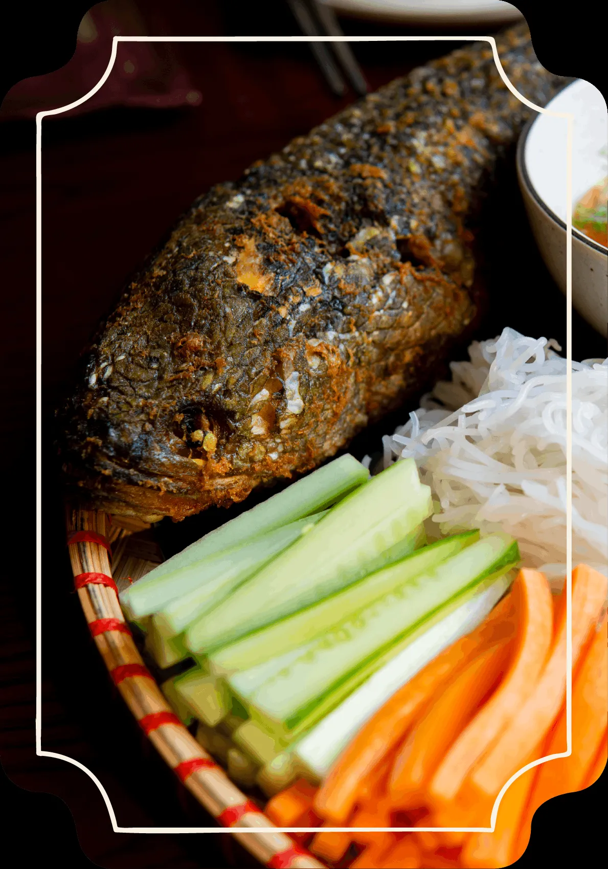 Cá lăng nướng riềng mẻ