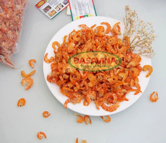 Sản phẩm tôm khô chất lượng cao từ thương hiệu uy tín