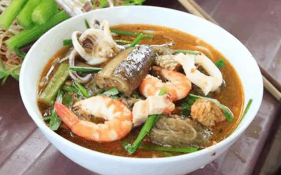 Bún mắm đặc sản Vũng Tàu