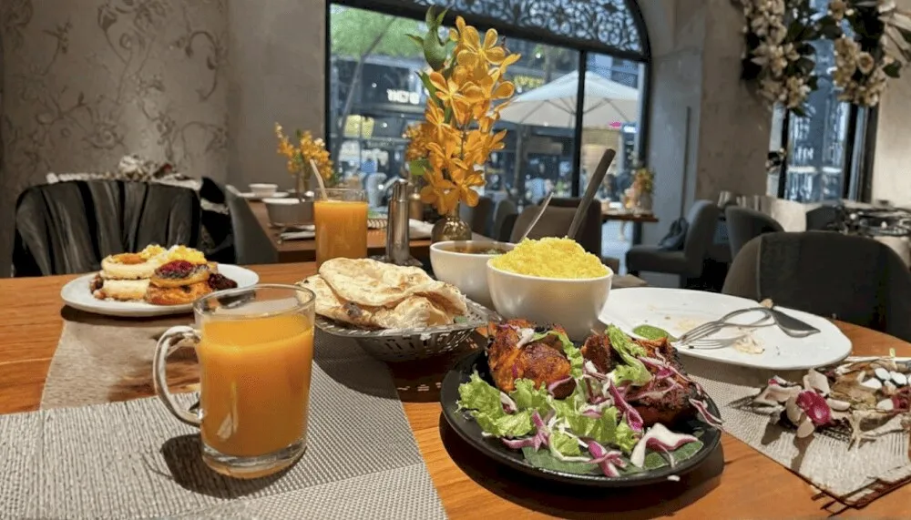 Nhà hàng Ấn Độ Annam nổi tiếng với thực đơn truyền thống đa dạng các món ăn độc đáo (Nguồn: Fanpage Tandoor)