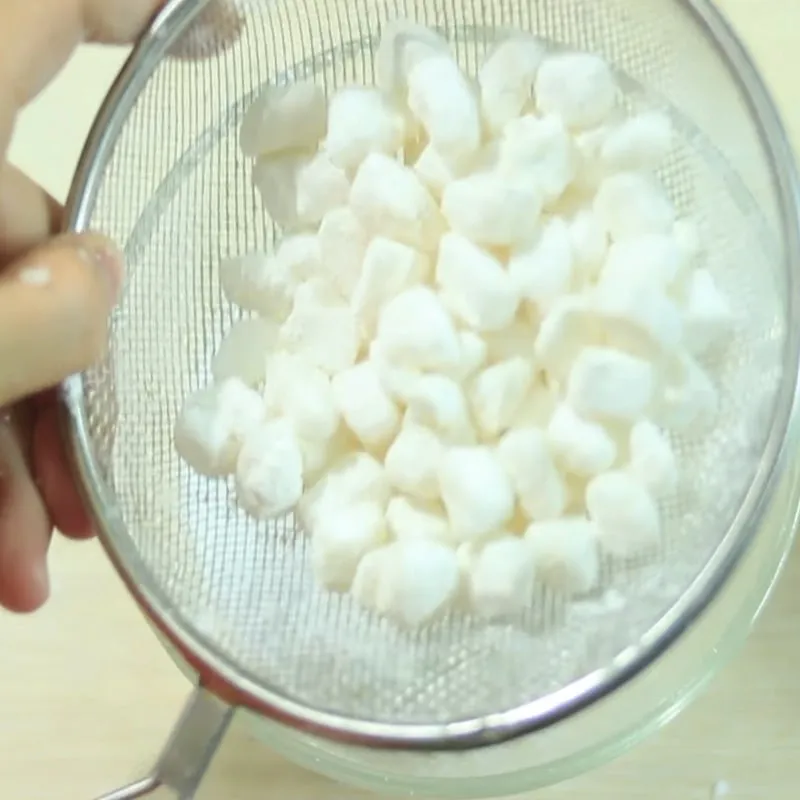 Bước 3 Áo bột củ năng