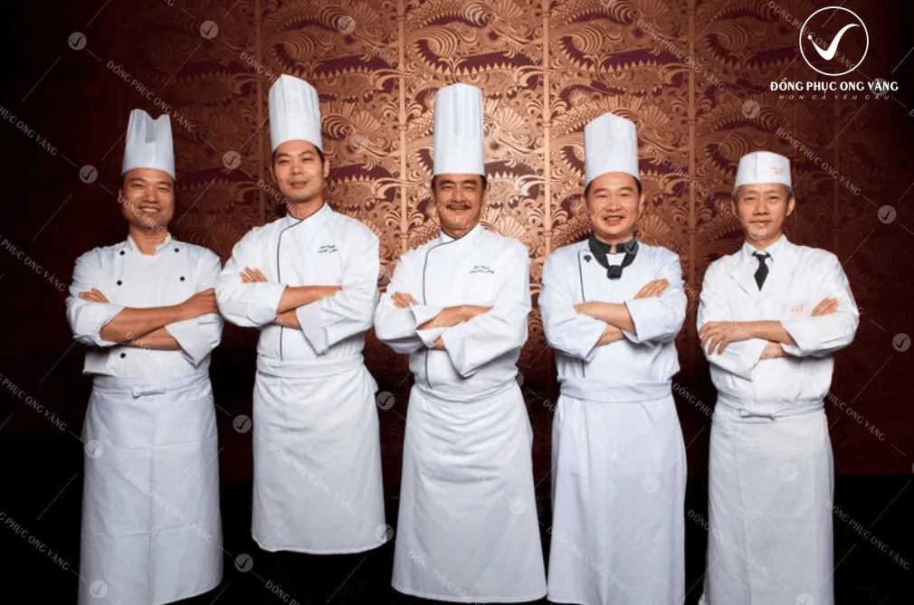 Mẫu áo đồng phục bếp quán ăn