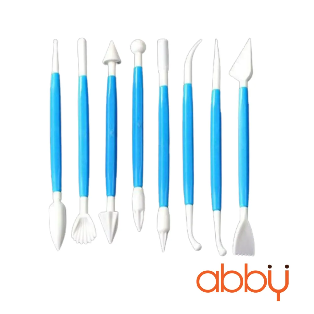 Bộ 8 dụng cụ tạo hình fondant