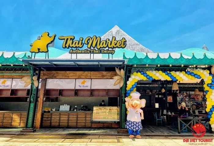 Hương vị Thái Lan cay nồng tại Thai Market sẽ làm bừng tỉnh mọi giác quan của bạn