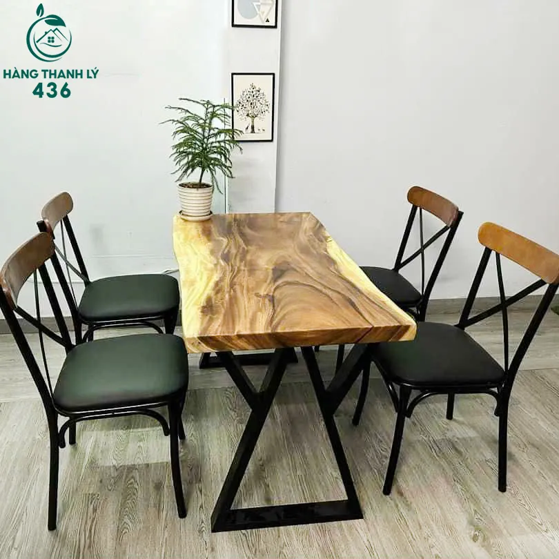 Bàn ghế quán ăn cũ chất lượng cao tại Hàng Thanh Lý 436