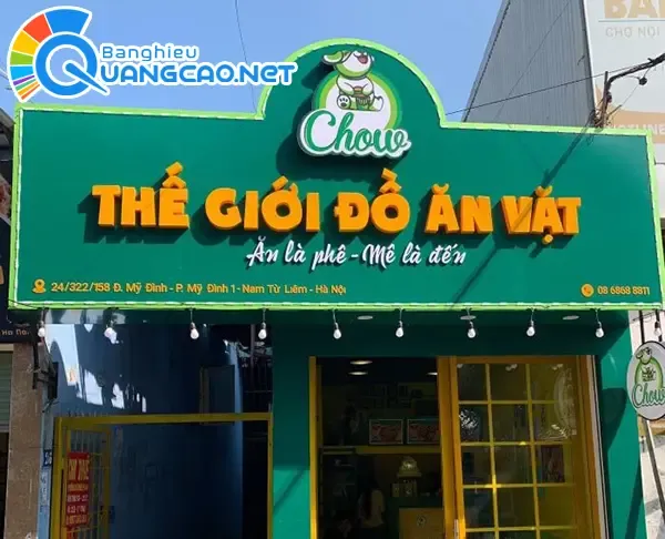 Bảng hiệu chữ nổi 3D