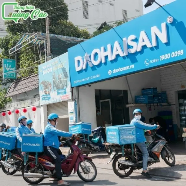 Mẫu bảng hiệu hải sản tươi sống 68