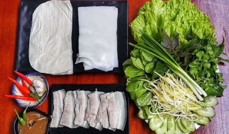 Ẩm Thực Năm Hiền - Quán bánh tráng cuốn thịt heo ngon, chất lượng tại Đà Nẵng
