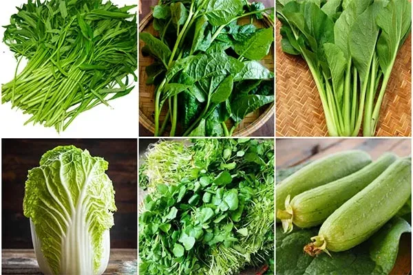 Các loại rau ăn kèm ngon nhất khi thưởng thức bao tử hầm tiêu