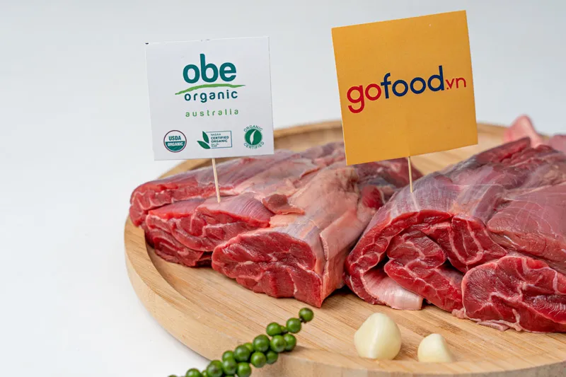 Chọn phần bắp bò tươi, ít gân mỡ