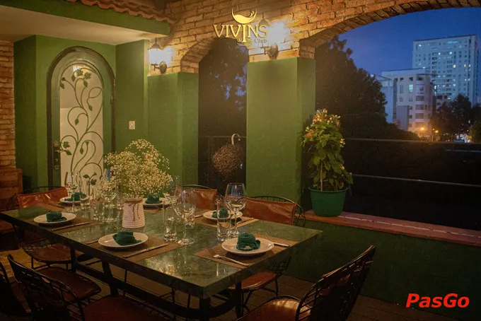 Vivins Wine Club với phong cách Wine & Dining sang trọng