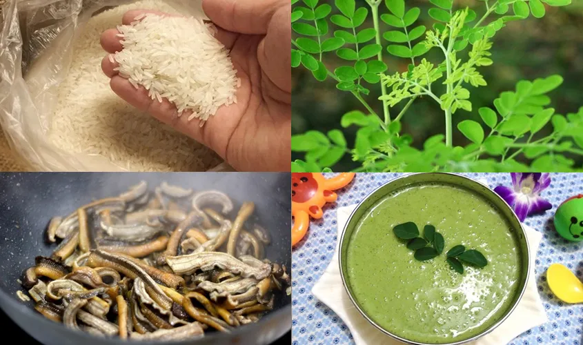 Rau chùm ngây cung cấp nhiều vitamin và khoáng chất cho trẻ