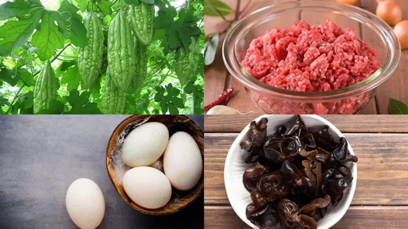 Nguyên liệu tươi sạch là chìa khóa cho cách nấu canh mướp đắng nhồi thịt thành công