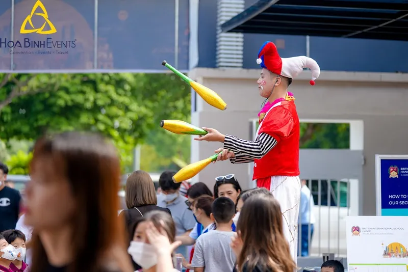 Tổ chức hội chợ ẩm thực trường quốc tế BIS