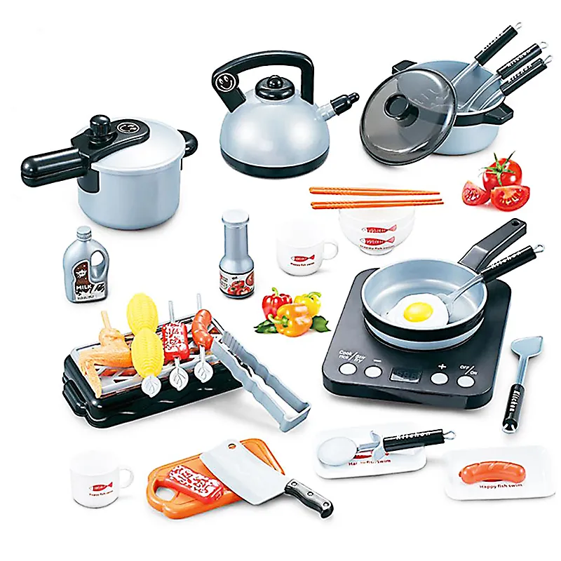 Toàn cảnh các chi tiết trong bộ đồ chơi nấu ăn 36 món đầy đủ dụng cụ
