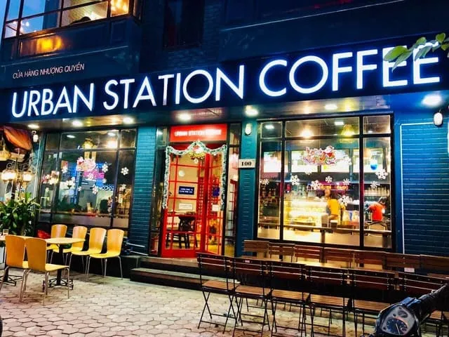 Thương hiệu cà phê nổi tiếng với mô hình