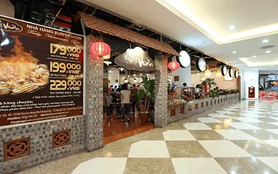 Buffet Vườn với sự kết hợp ẩm thực Việt - Nhật độc đáo