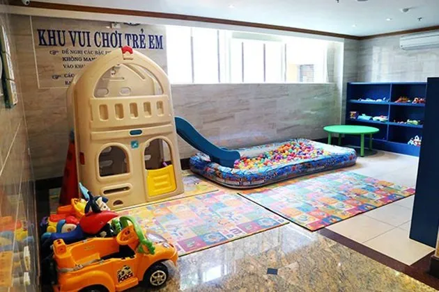 Khu vui chơi cho trẻ em tại Buffet Sen Xanh